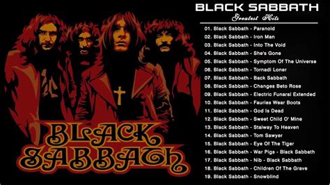 black sabbath top songs